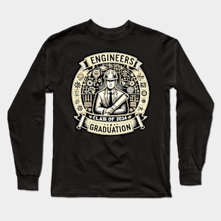 Class Of 2024 Engineering Graduate Long Sleeve T-Shirt